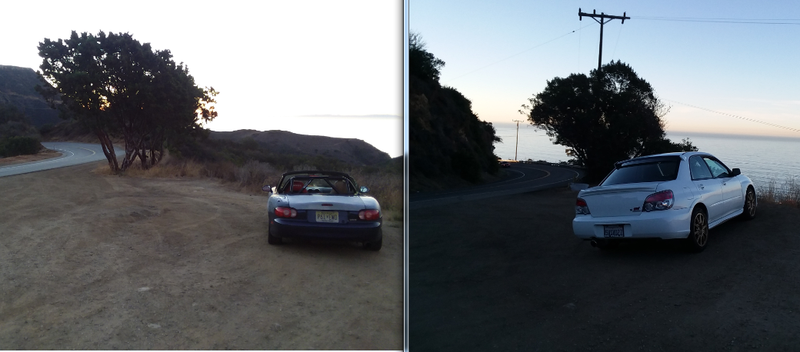 Illustration for article titled 2006 Subaru STi vs 2001 Mazda Miata